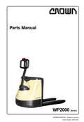 CROWN WP2000 SERIES ORDER PICKER PARTS CATALOG
