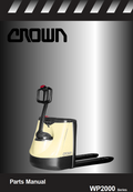 CROWN WP2000 SERIES STACKER PARTS CATALOG