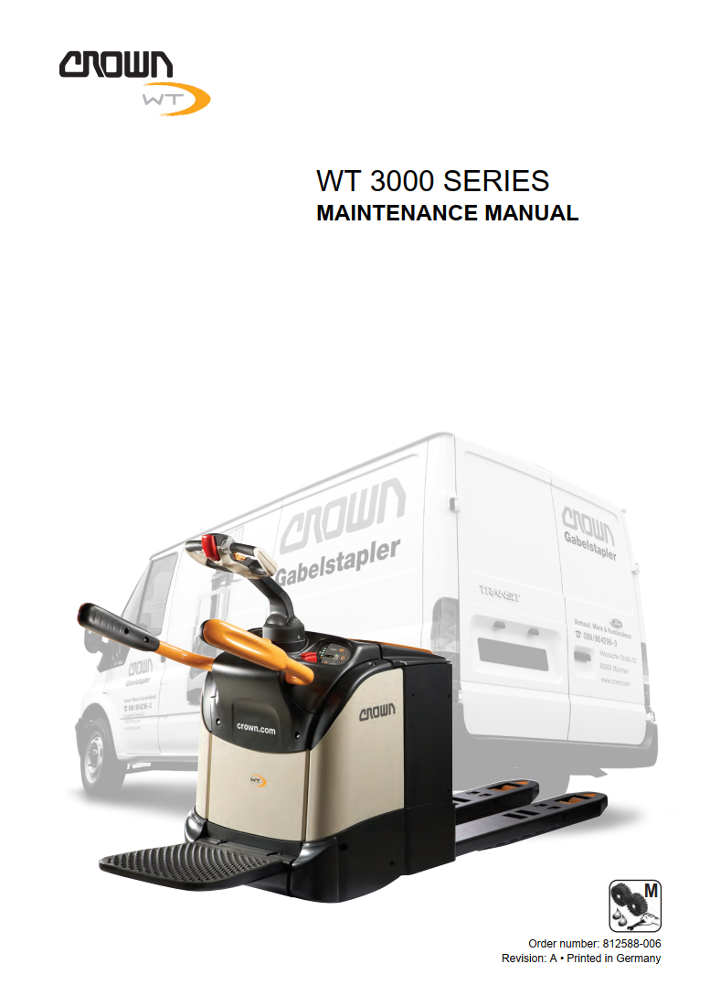 CROWN WT3000 SERIES STACKER