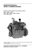 CUMMINS C SERIES 8.3L EX255 EX285 FH270 INDUSTRIAL ENGINE