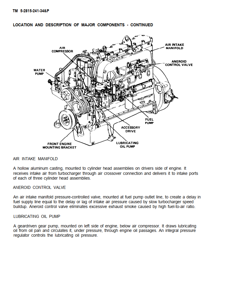 CUMMINS NTC 290 NTC-290 DIESEL ENGINE