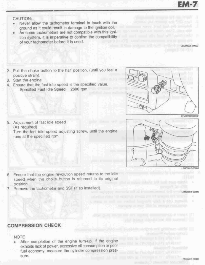 DAIHATSU CHARADE CENTRO L500 L501 1994-1998