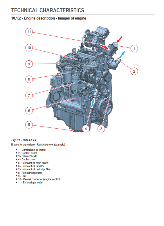 DEUTZ-FAHR TTV 7210 7230 7250 AGROTRON TRACTOR