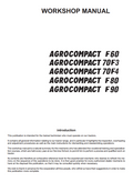 DEUTZ FAHR AGROCOMPACT F60 70F3 70F4 F80 F90 TRACTOR
