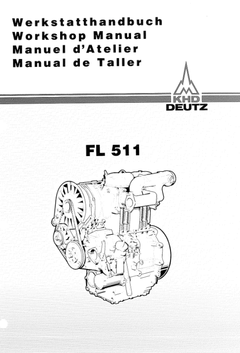 DEUTZ FL511 DIESEL ENGINE