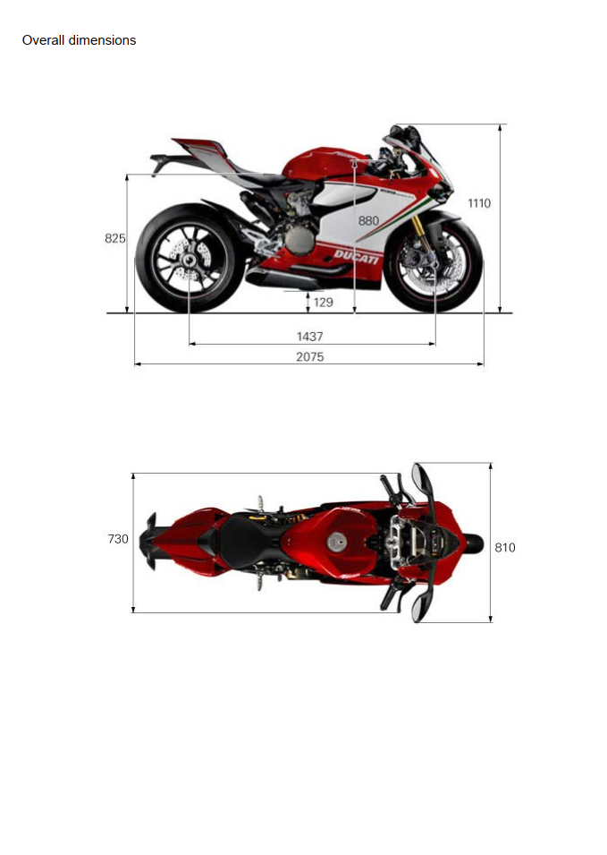 DUCATI 1199 PANIGALE SERIES BIKE