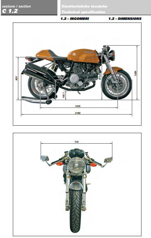 DUCATI SPORTCLASSIC 1000 992CC SPORT BIKE