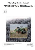 FENDT 819 822 824 826 828 VARIO SCR STAGE 3B