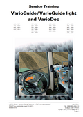 FENDT VARIO GUIDE, VARIO GUIDE LIGHT, VARIO DOC PRO SERVICE MANUAL