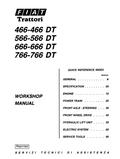 FIAT 466-466 DT 566-566 DT 666-666 DT 766-766 DT TRACTOR