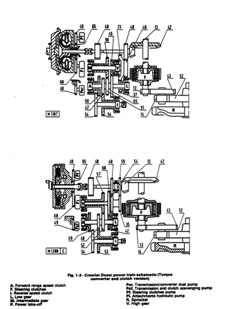 FIAT ALLIS 14C 14-C CRAWLER DOZER TRACTOR