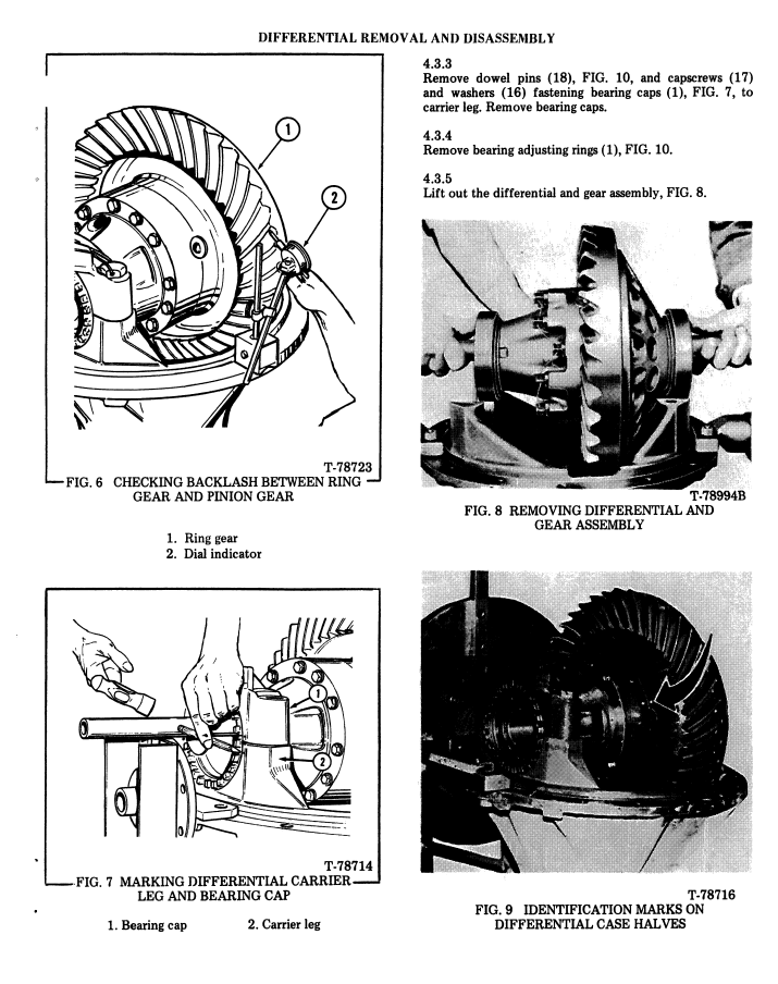 FIAT ALLIS 345-B 345B WHEEL LOADER TRACTOR