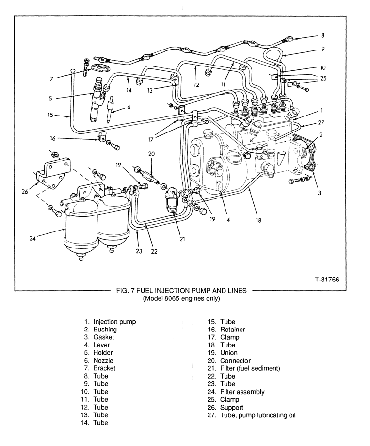 FIAT ALLIS 65 65-B 65B MOTOR GRADER