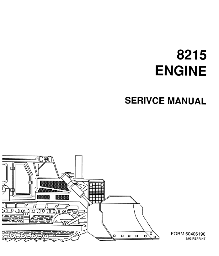 FIAT ALLIS 8215 ENGINE