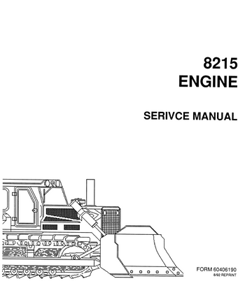 FIAT ALLIS 8215 ENGINE