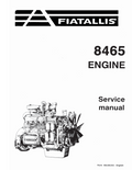 FIAT ALLIS 8465 ENGINE