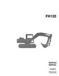 FIAT ALLIS FH120 FH 120 HYDRAULIC EXCAVATOR