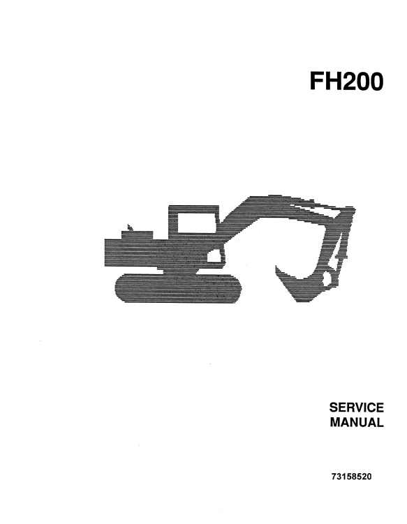 FIAT ALLIS FH200 HYDRAULIC EXCAVATOR