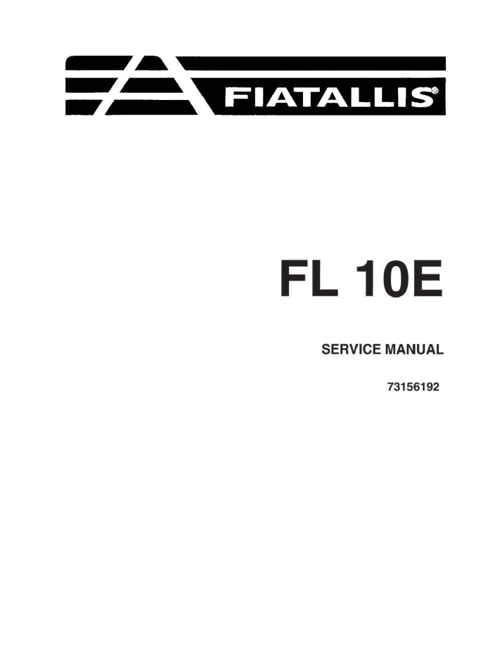 FIAT ALLIS FL10E FL 10E CRAWLER LOADER DOZER
