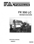 FIAT ALLIS FX300LC FX 300LC CRAWLER EXCAVATOR