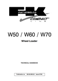 FIAT KOBELCO W50 W60 W70 COMPACT LINE WHEEL LOADER