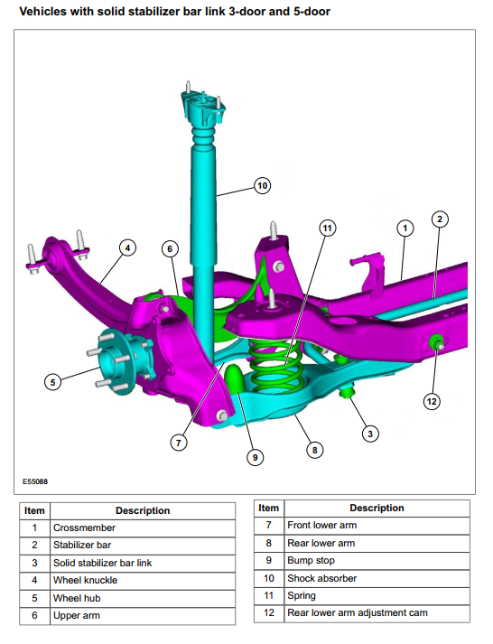 FORD FOCUS ST C307 75MY 2008-2010