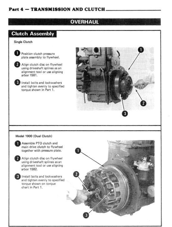 FORD NEW HOLLAND 1100 1300 1500 1700 1900 TRACTOR