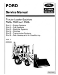 FORD NEW HOLLAND 555A 555B 655A BACKHOE LOADER TRACTOR