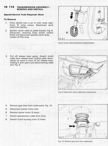 FORD TRANSIT 1.6L 2.0L 2.4L 3.0L 1978-1986