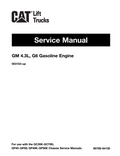 GM 4.3L, G6 GESOLINE ENGINE MANUAL