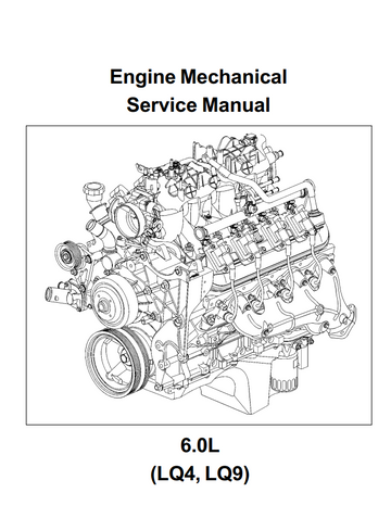 GM VORTEC 6.0L LQ4 LQ9 ENGINE