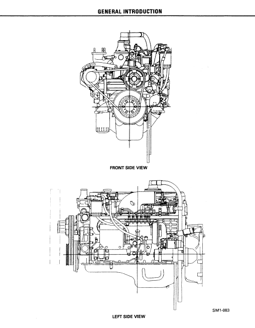 HINO H07D H07C-T DIESEL ENGINE