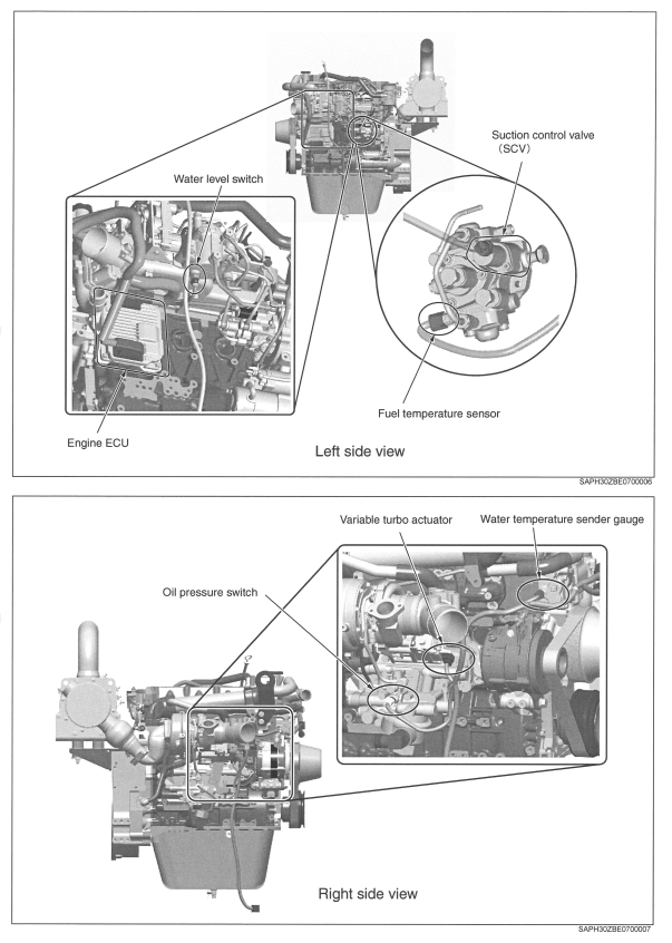 HINO J05E-TJ J05E-TK TJ TK DIESEL ENGINE