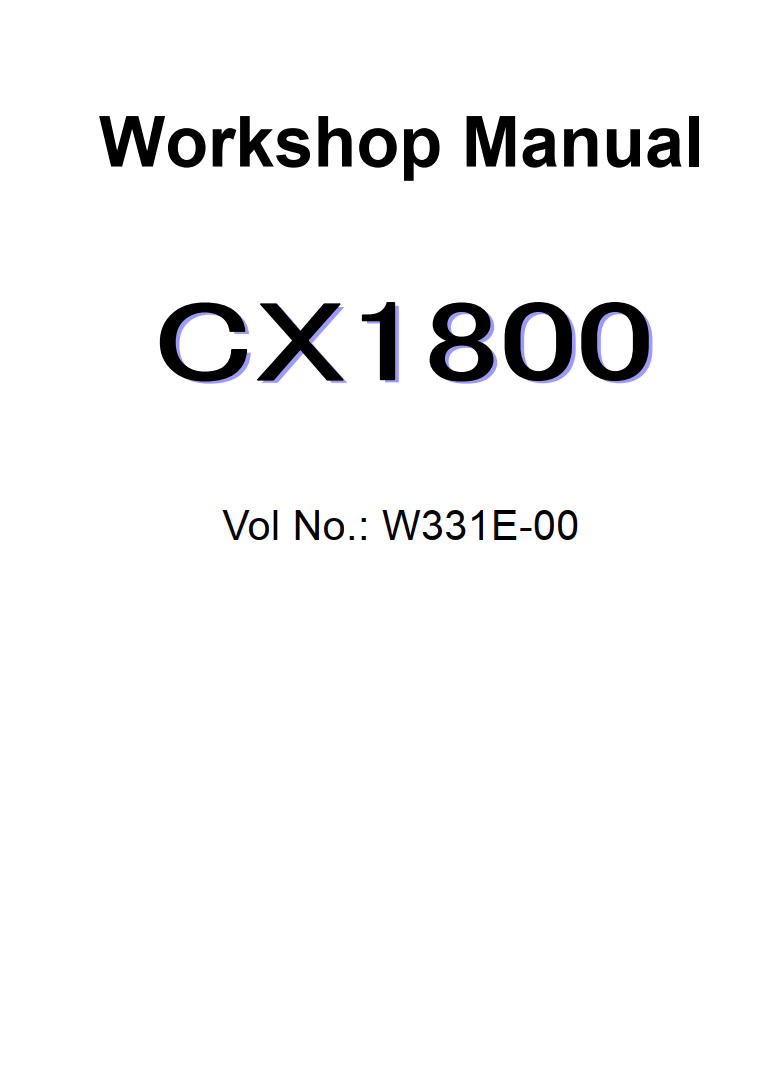 HITACHI CX1800 CRAWLER CRANE