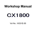HITACHI CX1800 CRAWLER CRANE