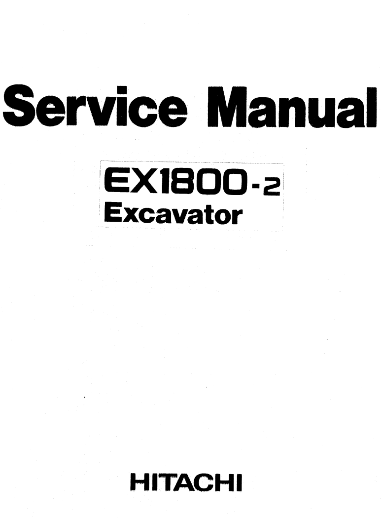 HITACHI EX1800-2 CRAWLER LOADER