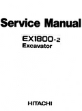 HITACHI EX1800-2 CRAWLER LOADER