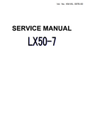 HITACHI LX50 -7 WHEEL LOADER