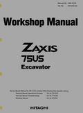 HITACHI ZAXIS ZX75US HYDRAULIC LOADER