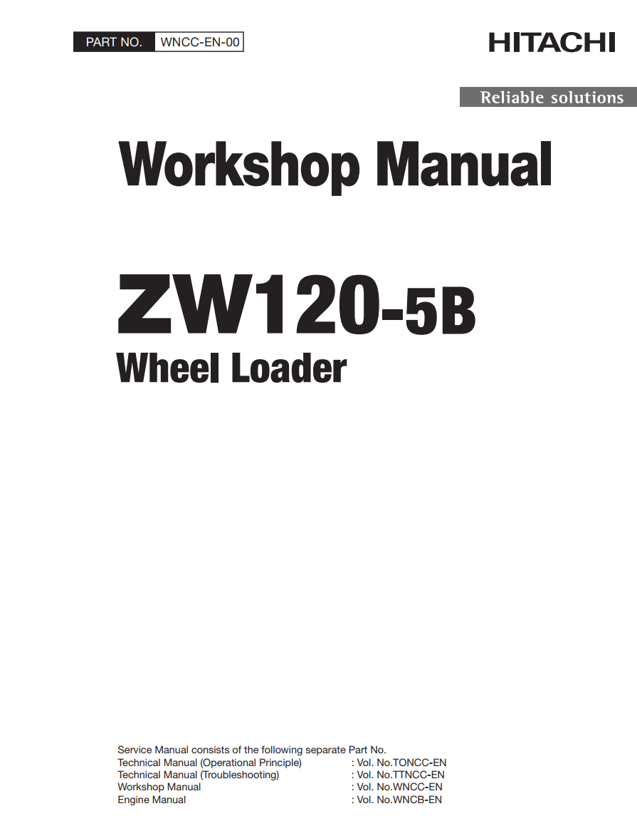 HITACHI ZW120-5B TRACTOR