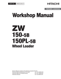 HITACHI ZW150-5B ZW150PL-5B LOADER TRACTOR