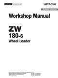 HITACHI ZW180 -6 LOADER TRACTOR