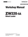 HITACHI ZW22 0-5A LOADER TRACTOR