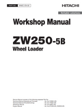 HITACHI ZW250 -5B LOADER TRACTOR