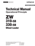 HITACHI ZW310 -5B ZW330 -5B LOADER
