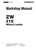 HITACHI ZW310 WHEEL LOADER TRACTOR