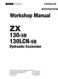 HITACHI ZX130 -5B ZX130LCN -5B HYDRAULIC LOADER