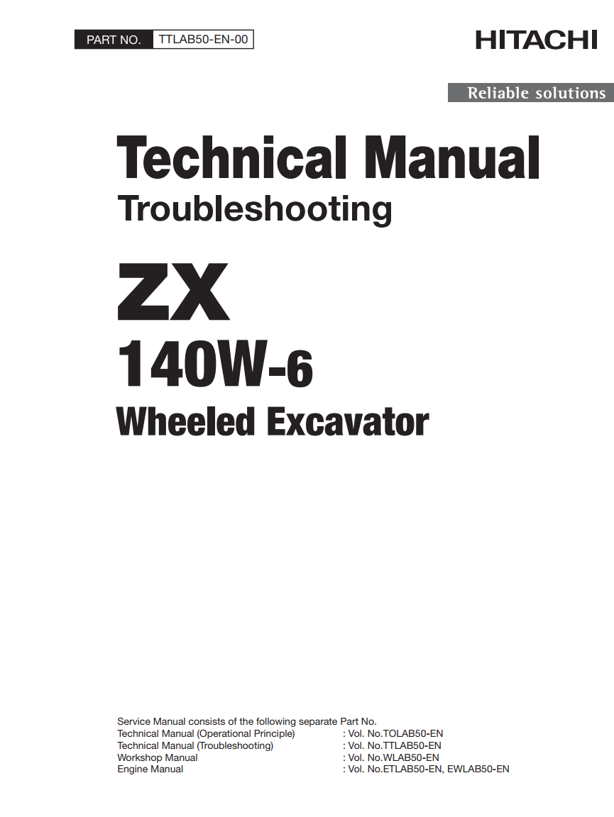 HITACHI ZX140W -6 WHEEL EXCAVATOR