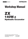 HITACHI ZX140W-3 WHEEL EXCAVATOR