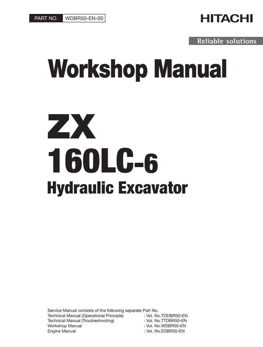 HITACHI ZX 160LC -6 HYDRAULIC LOADER